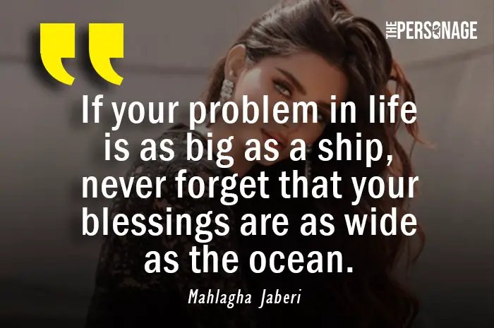 Mahlagha Jaberi Quotes