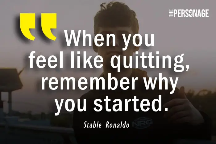 Stable Ronaldo Quotes