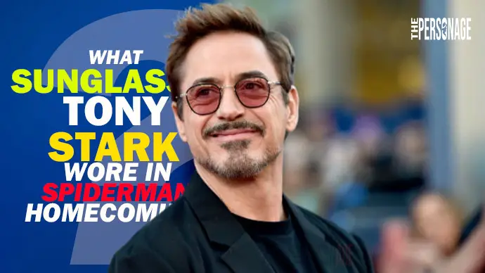 What Sunglasses does Tony Stark wear in SpiderMan Homecoming