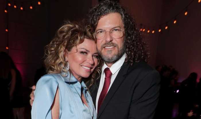 Frdric Thibaud and his wife Shania Twain