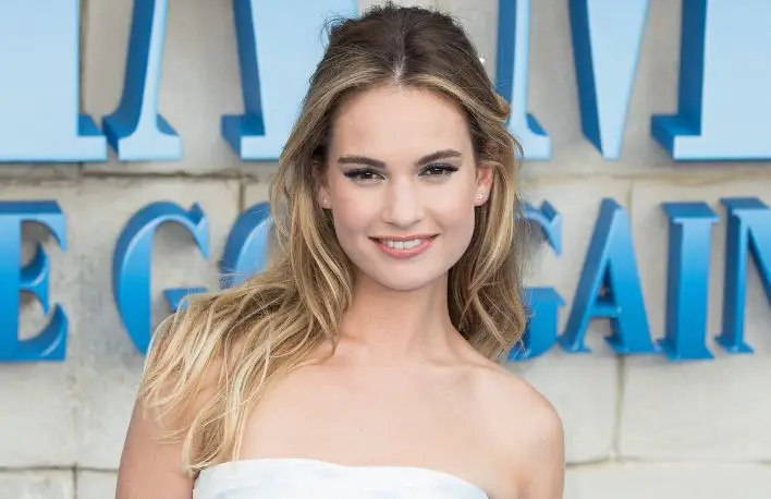 Lily James age