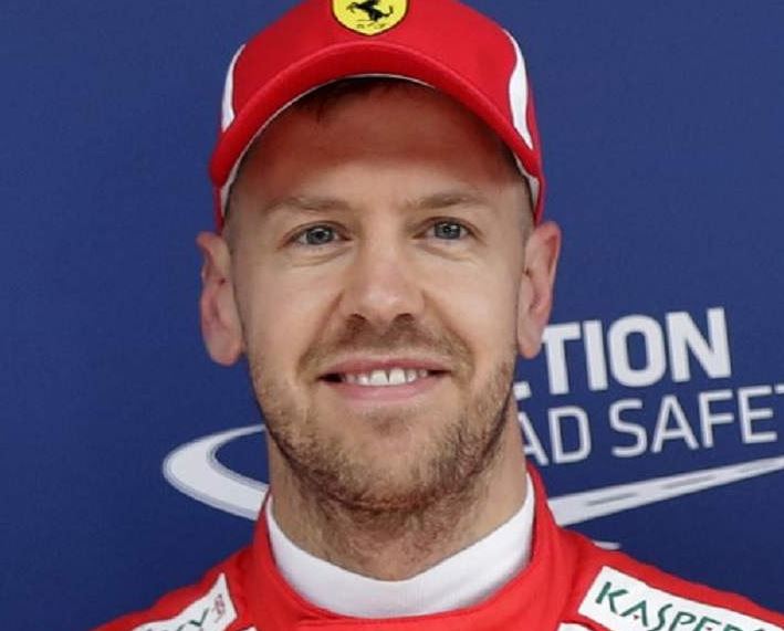 Sebastian Vettel weight